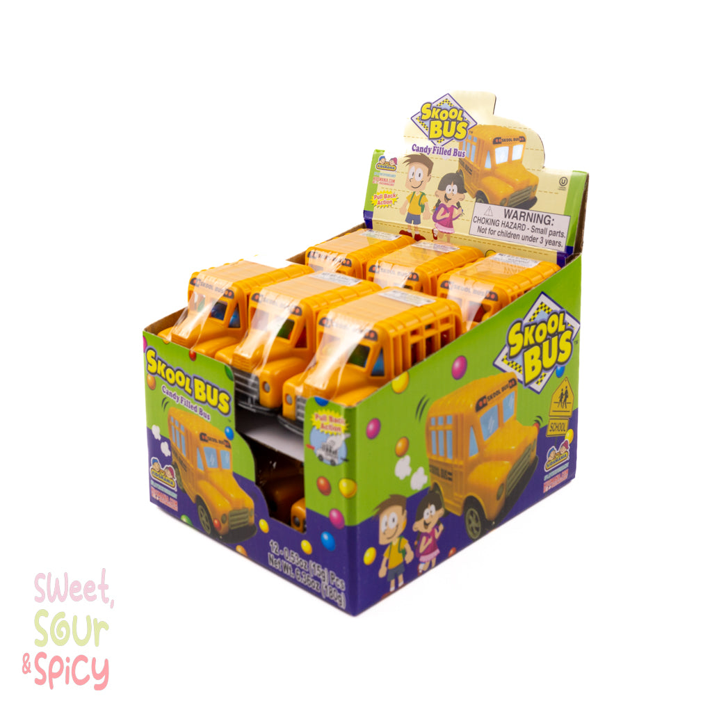 Kidsmania Skool Bus 12 Pieces Sweet Sour & Spicy