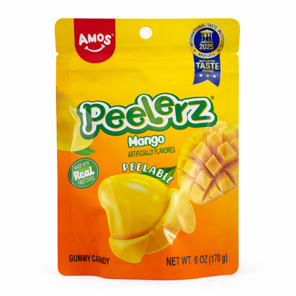 AMOS Peelable Gummy Candy 6oz Bag