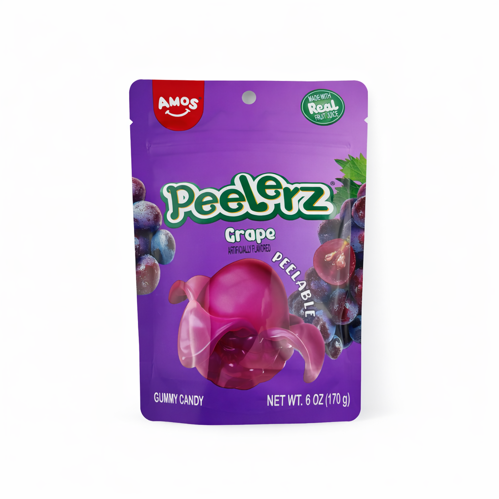 AMOS Peelable Gummy Candy 6oz Bag