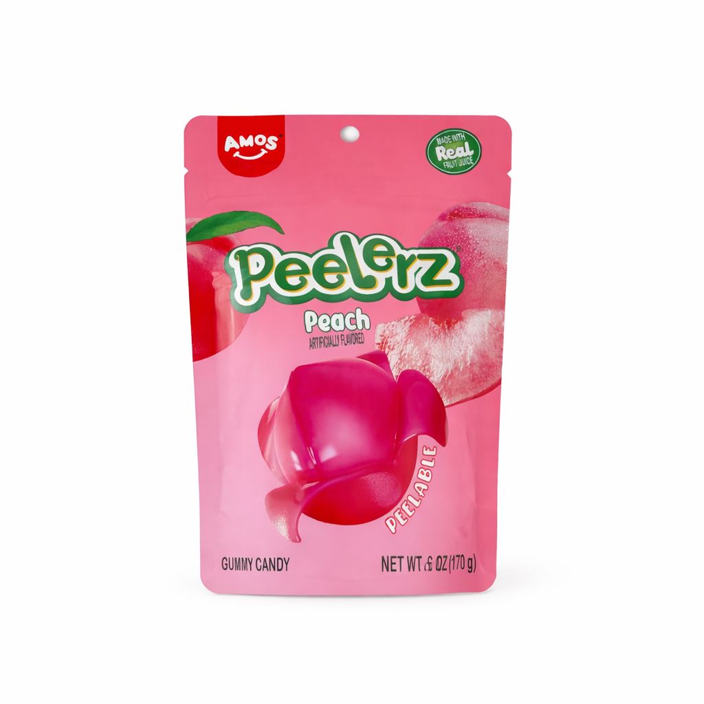 AMOS Peelable Gummy Candy 6oz Bag