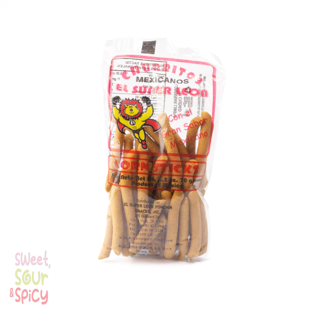 Churritos El Super Leon 24 Pieces