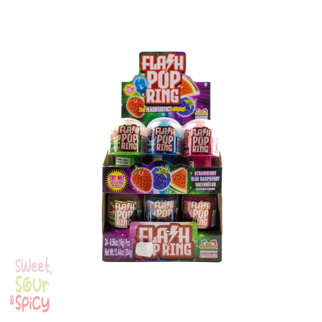 Kidsmania Flash Pop Ring 24 Pieces