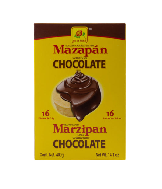 Mazapan Chocolate De La Rosa 16 Pieces
