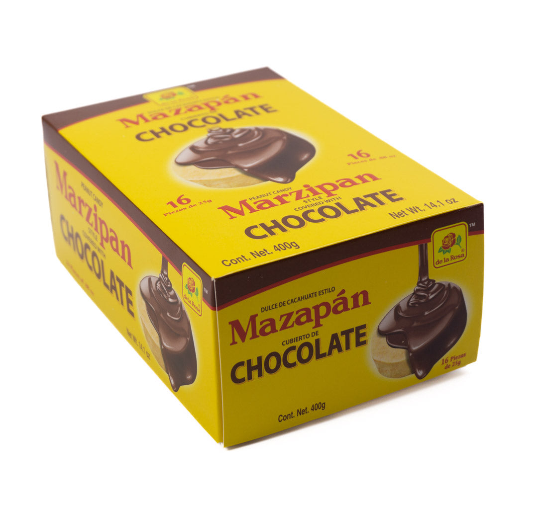 Mazapan Chocolate De La Rosa 16 Pieces