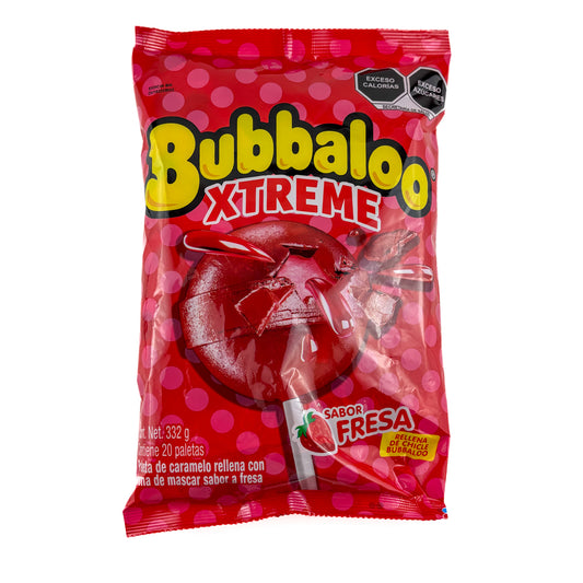 Bubbaloo Xtreme Lollipop 20 Pieces