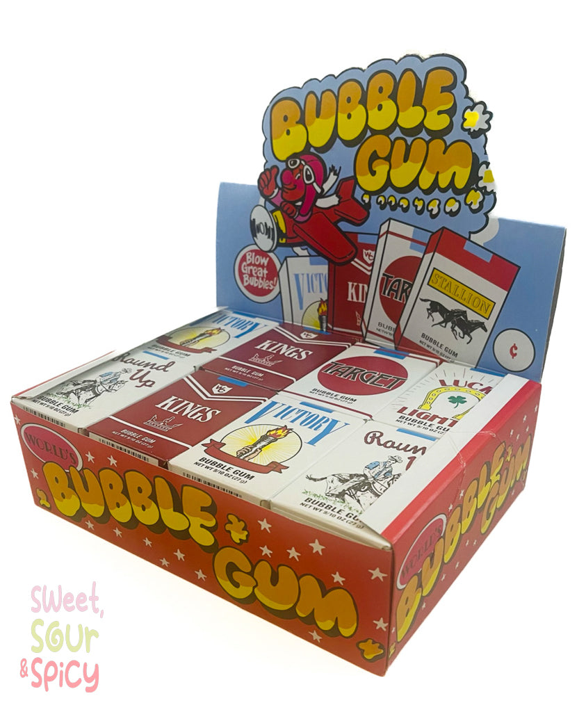 Cigarretes Bubble Gum 24 Pieces