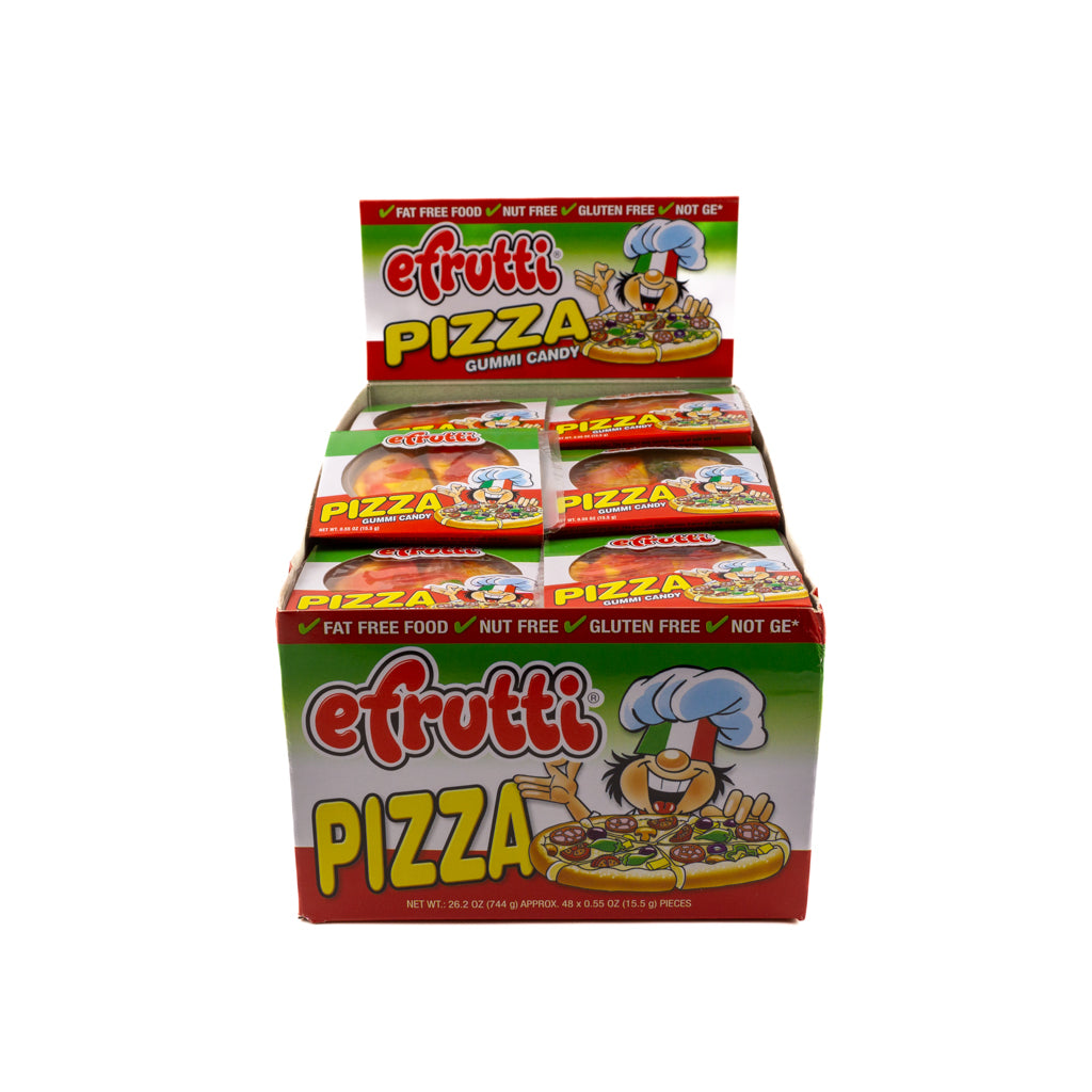 Efrutti Pizza Gummi Candy 48 Pieces