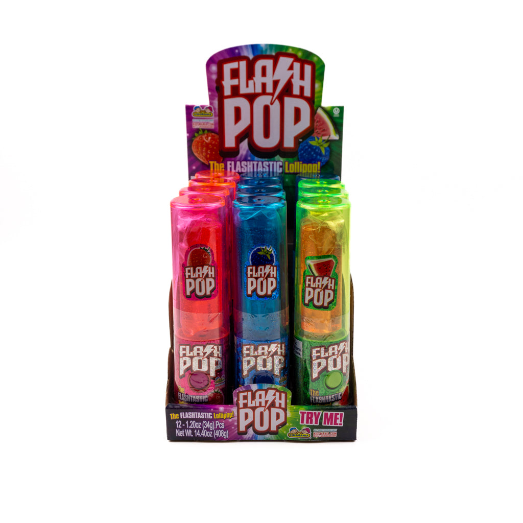 Kidsmania Baby Flash Pop 12 Pieces – Sweet Sour & Spicy