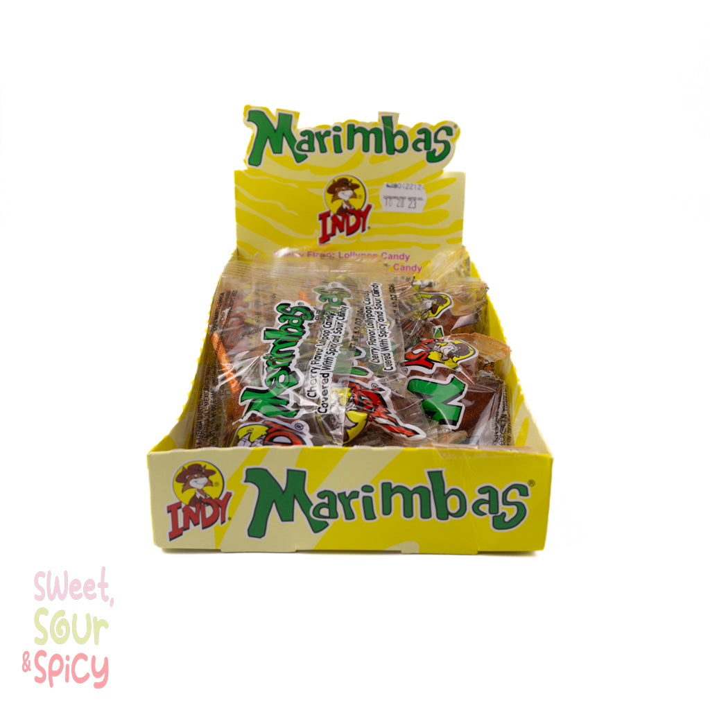 Indy Marimba 12 Pieces Sweet Sour & Spicy
