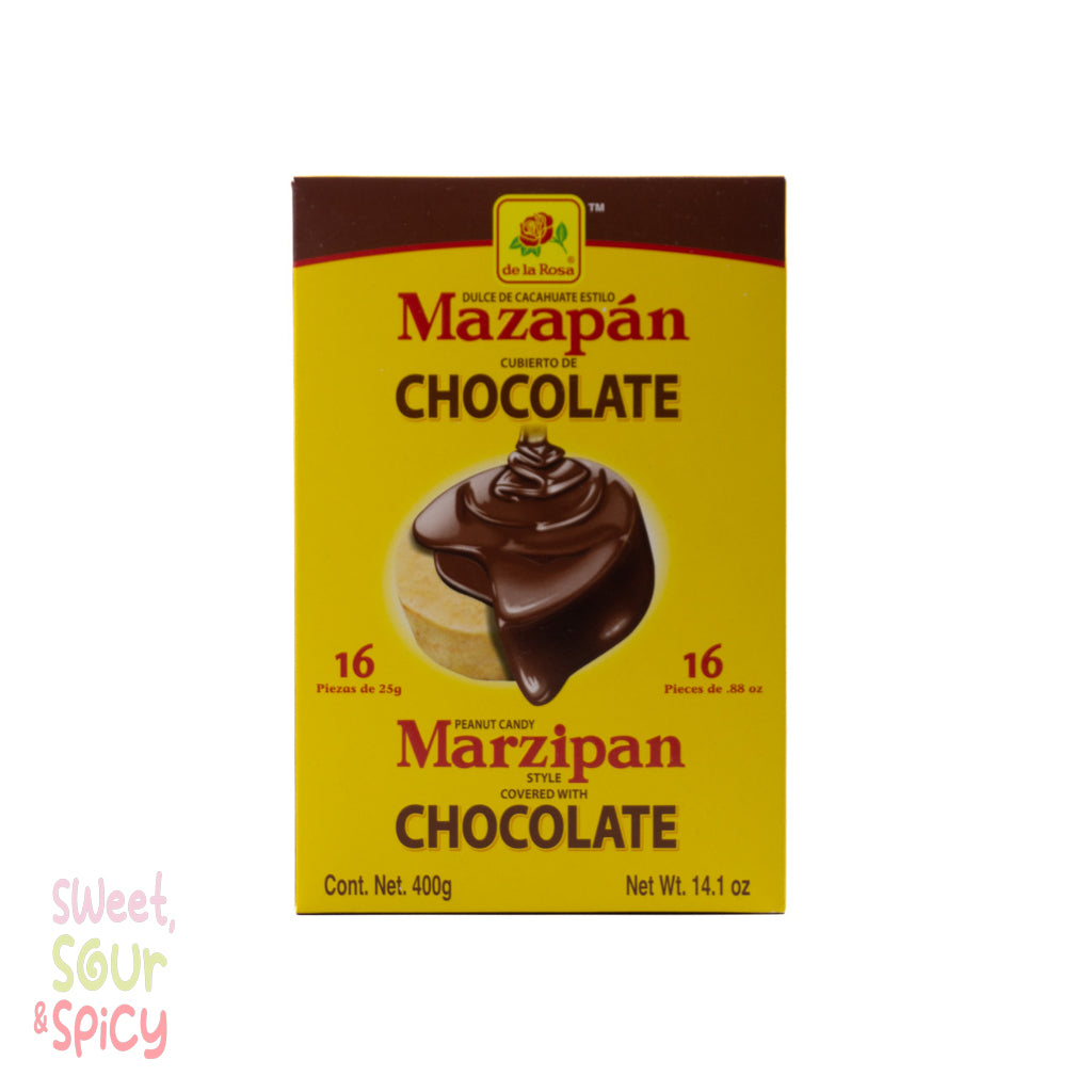 Mazapan Chocolate De La Rosa 16 Pieces