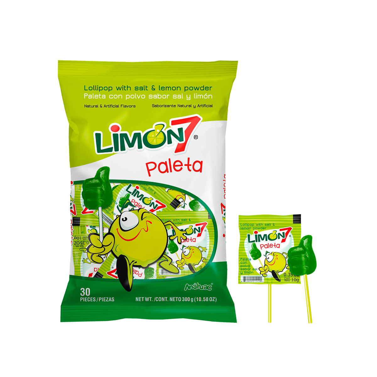 Limon 7 Lollipop 30 Pieces