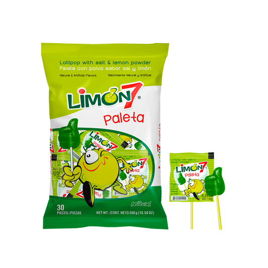 Limon 7 Lollipop 30 Pieces