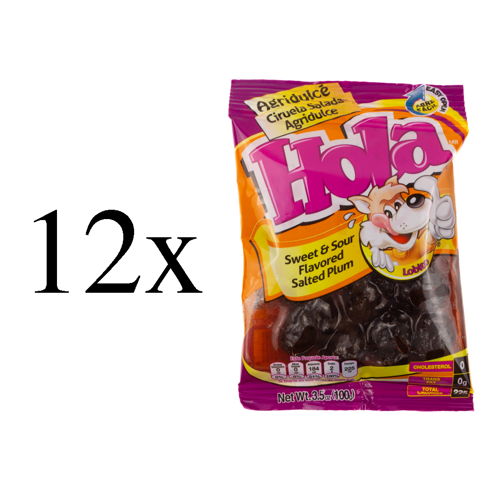 Hola Saladitos Sour 12 Bags