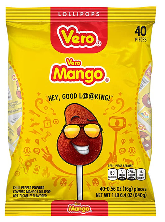Mango Lollipop 40 Pieces